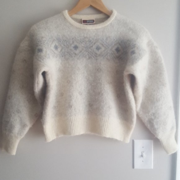 Samband of Iceland Sweaters - Vintage Samband of Iceland Wool Fair Isle Sweater